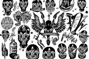 Saint charbell tattoo idea