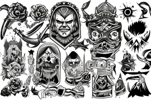 Wikinger tattoo idea