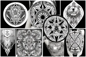 Esoteric alchemy tattoo idea