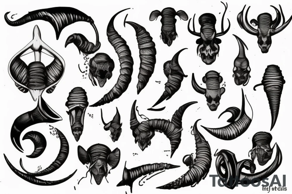 Das dreifache Horn Odins tattoo idea