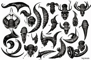 Das dreifache Horn Odins tattoo idea