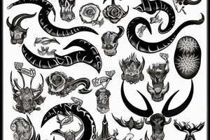 Das dreifache Horn Odins tattoo idea