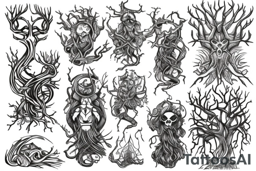 Yggdrasil tattoo idea