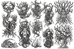 Yggdrasil tattoo idea