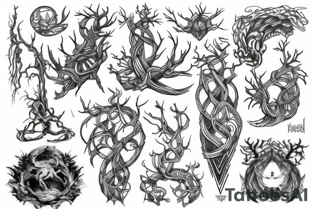 Yggdrasil tattoo idea