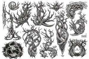 Yggdrasil tattoo idea