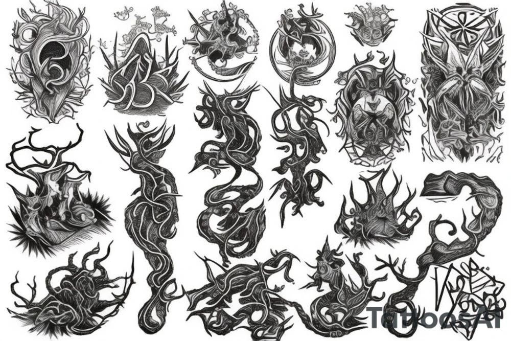 Yggdrasil tattoo idea