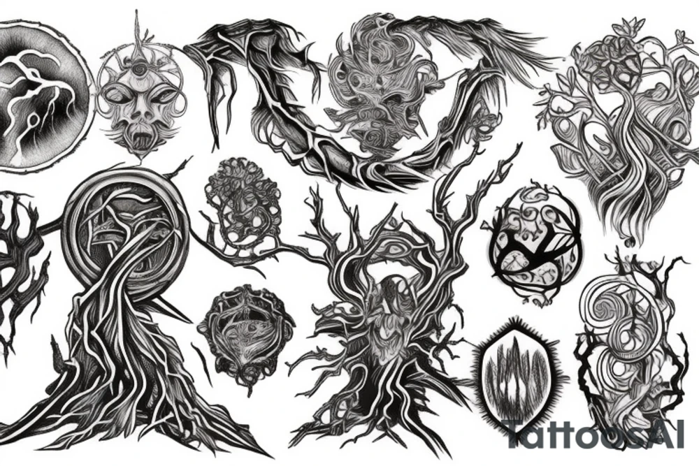 Yggdrasil tattoo idea