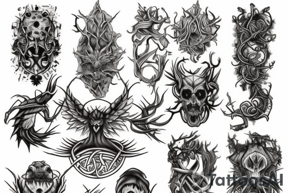 Yggdrasil tattoo idea