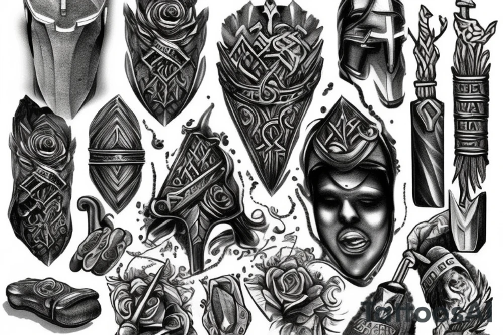 Mjölnir tattoo idea