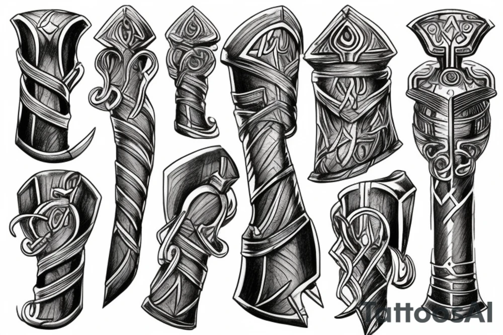 Mjölnir tattoo idea