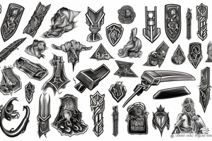 Mjölnir tattoo idea