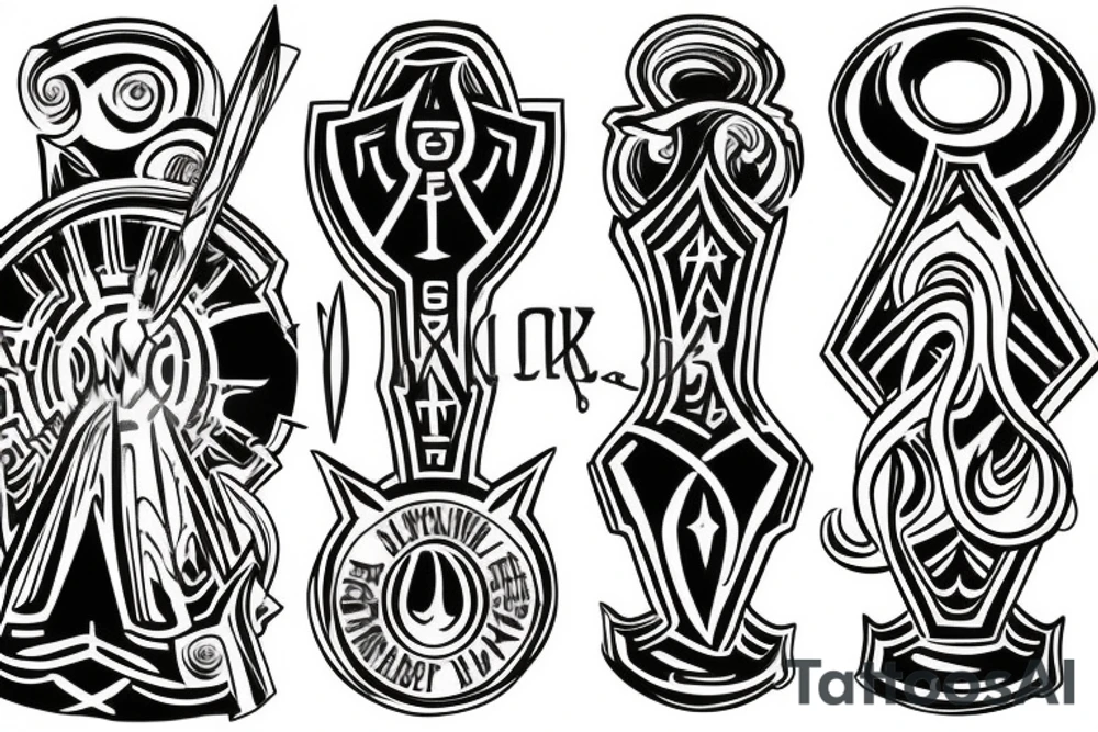 Mjölnir tattoo idea