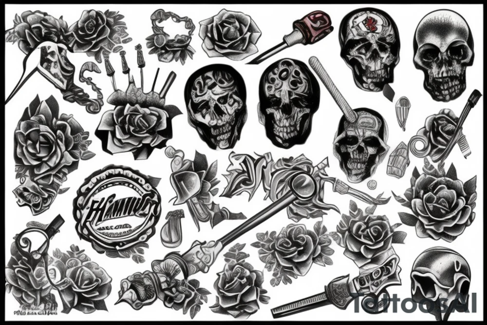 hammer tattoo idea