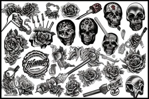 hammer tattoo idea