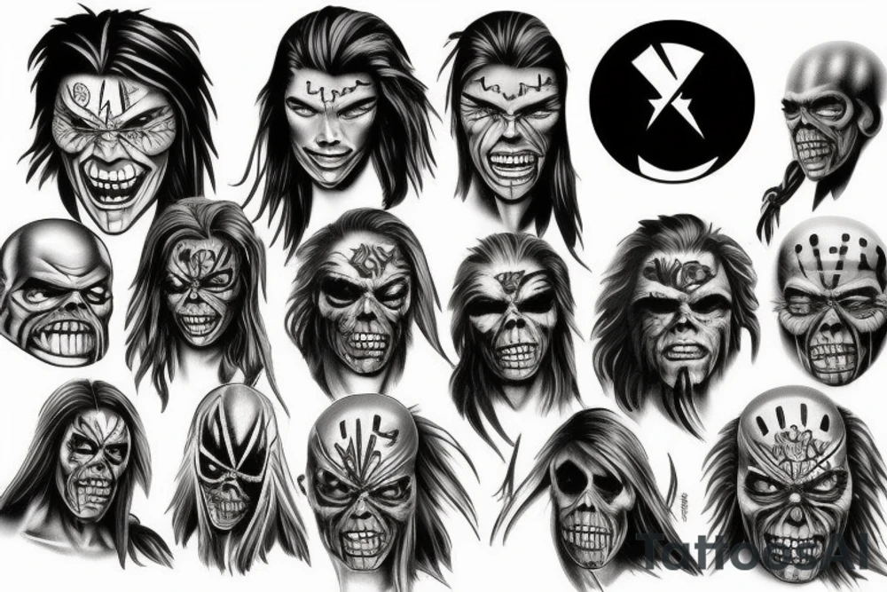 Iron Maiden tattoo idea