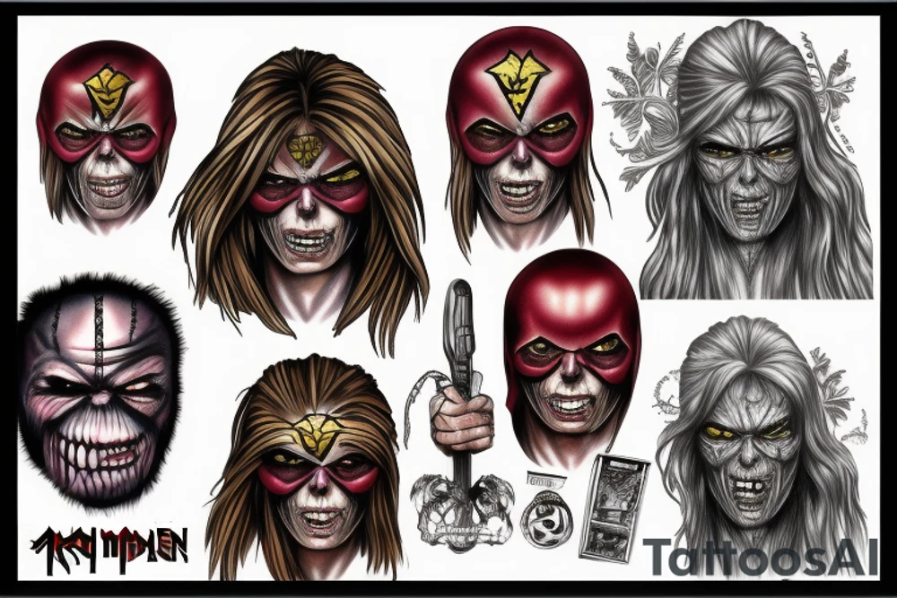 Iron Maiden tattoo idea