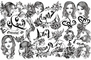 Sign “Anna” tattoo idea