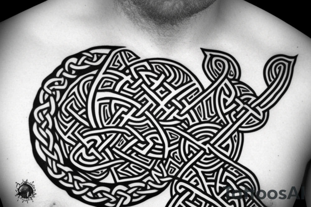 Viking tatoo, Shark, celtic, triskele tattoo idea