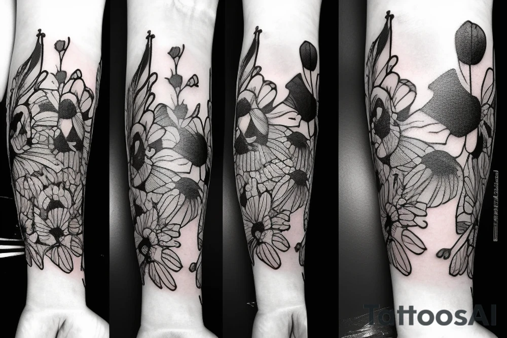 Poppies tattoo idea