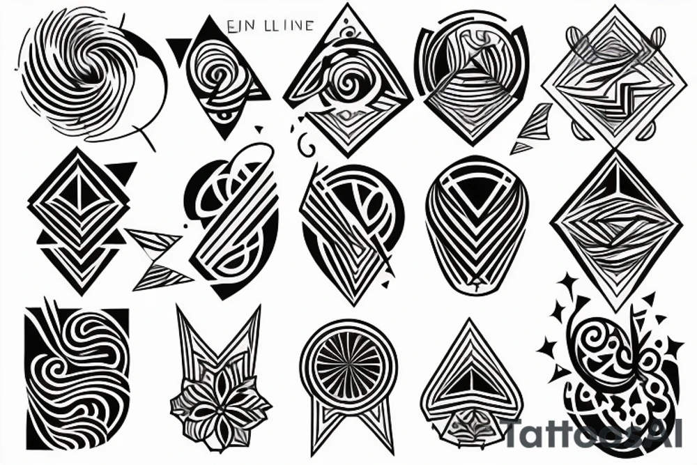 Fine line tattoo idea