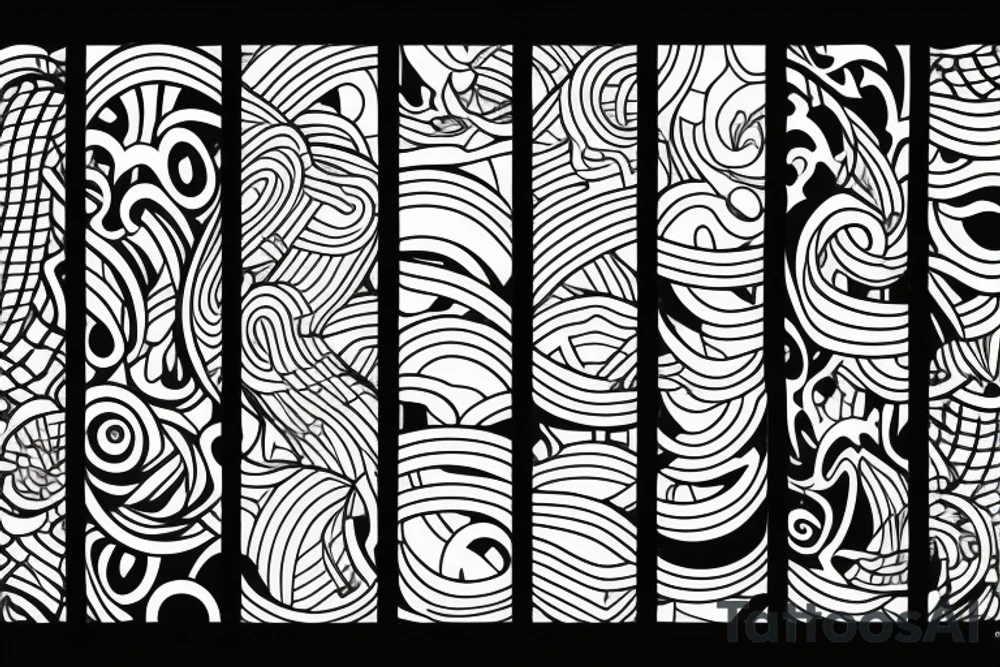 Fine line tattoo idea