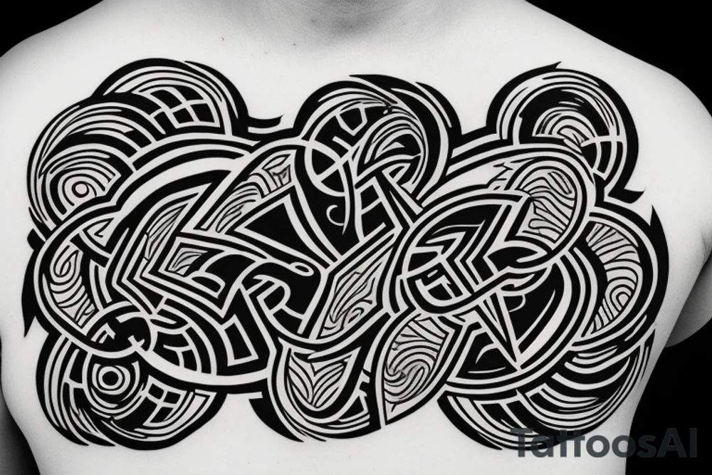 Logo of the band In Flames. tattoo idea