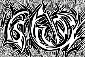 Logo of the band In Flames. tattoo idea