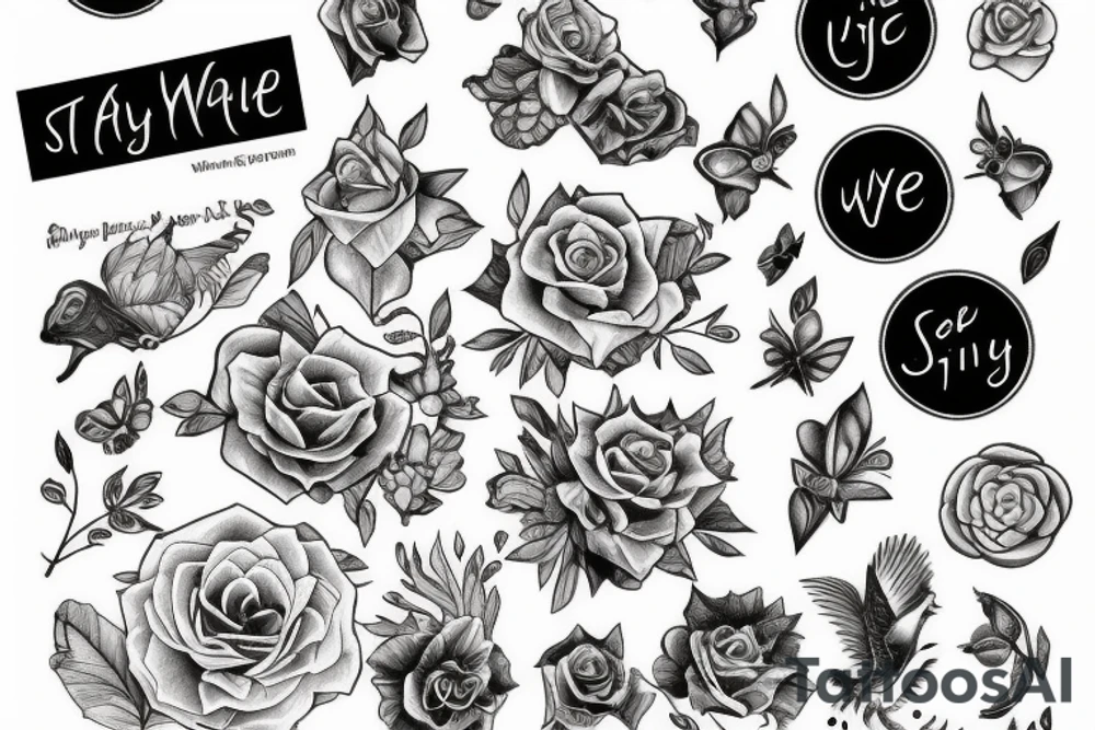 Stay with me - rise with me. tattoo idea