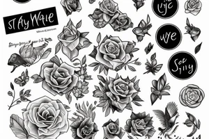 Stay with me - rise with me. tattoo idea