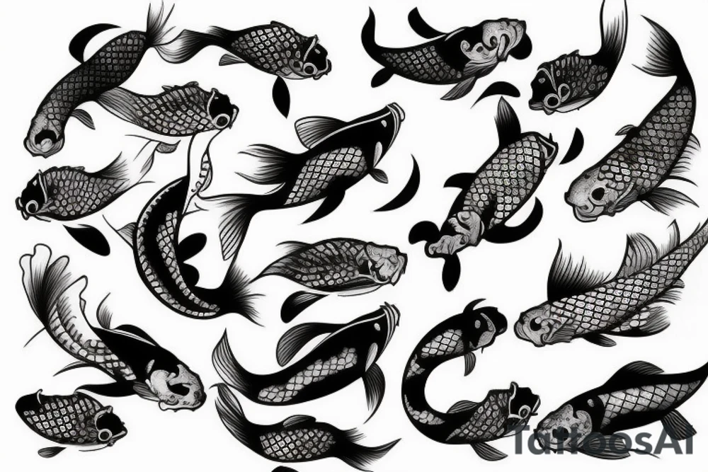 Koi Fish tattoo idea