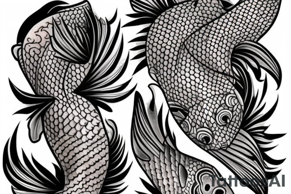 Koi Fish tattoo idea