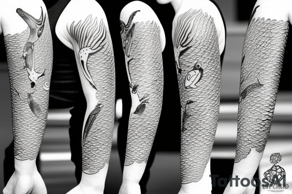 Koi Fish tattoo idea