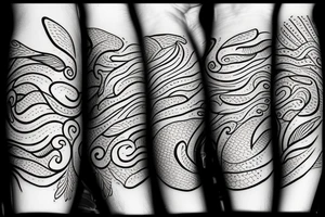 Koi Fish on arm tattoo idea