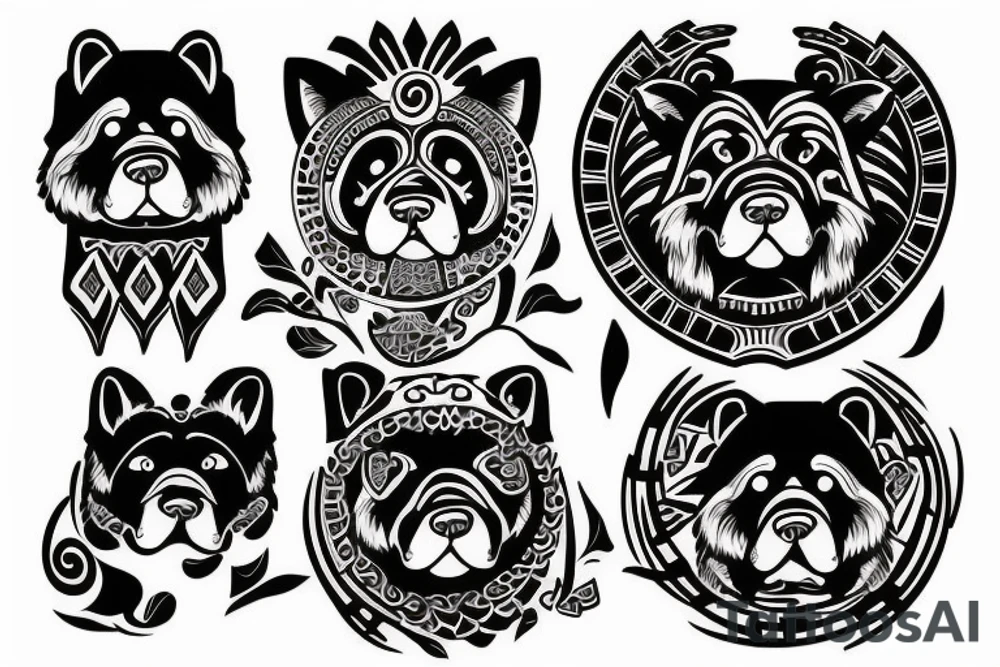 chowchow tattoo idea