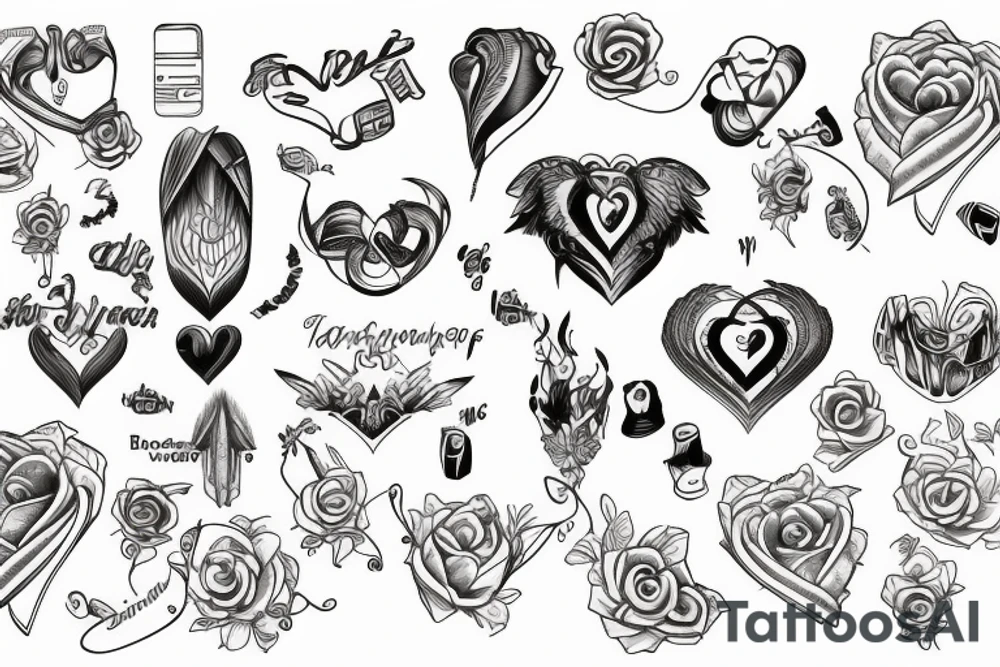 heartbeat tattoo idea