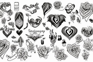 heartbeat tattoo idea