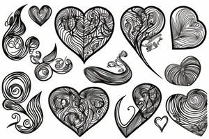 heartbeatline nature tattoo idea
