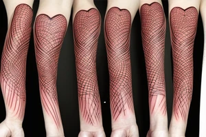 heartbeatline nature tattoo idea