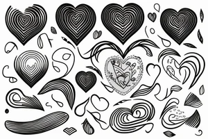 heartbeat-line tattoo idea