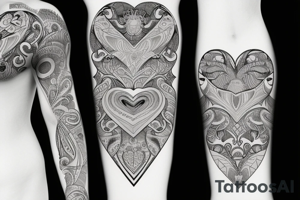 heartbeat-line tattoo idea