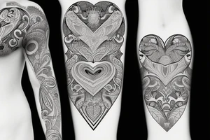 heartbeat-line tattoo idea
