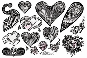 heartbeat line tattoo idea