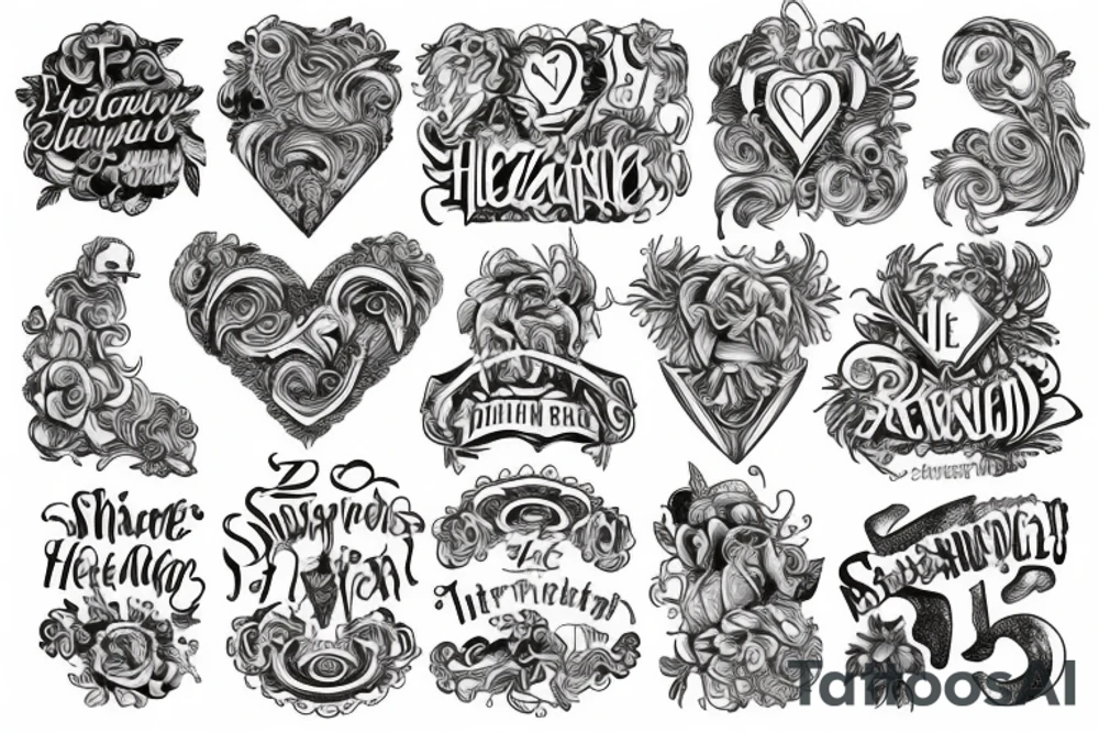 herzschlag tattoo idea