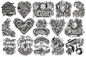 herzschlag tattoo idea