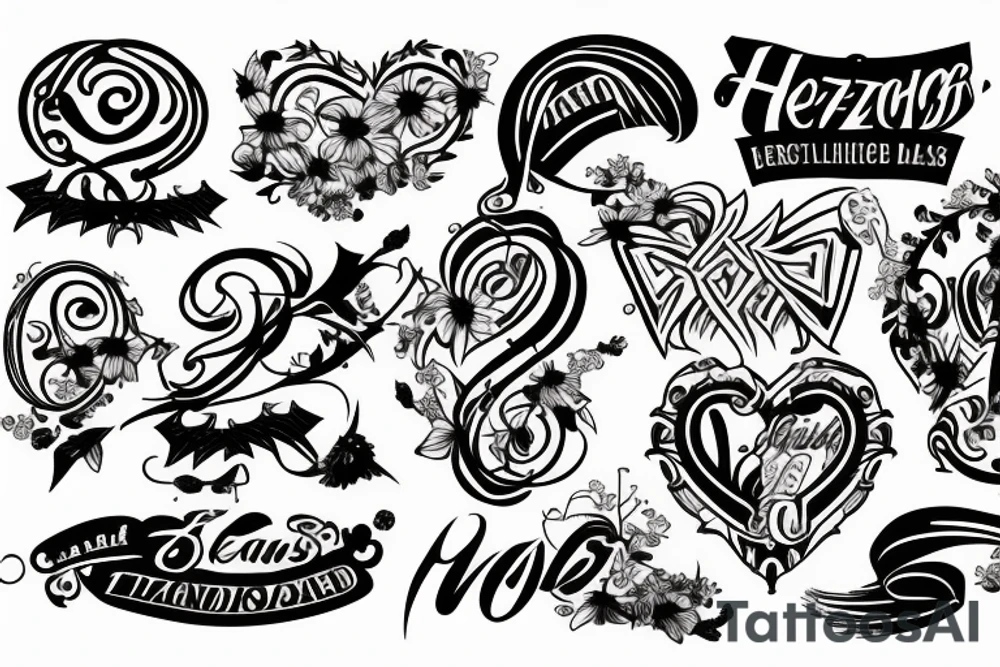 herzschlag tattoo idea