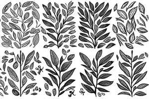olive branch tattoo idea