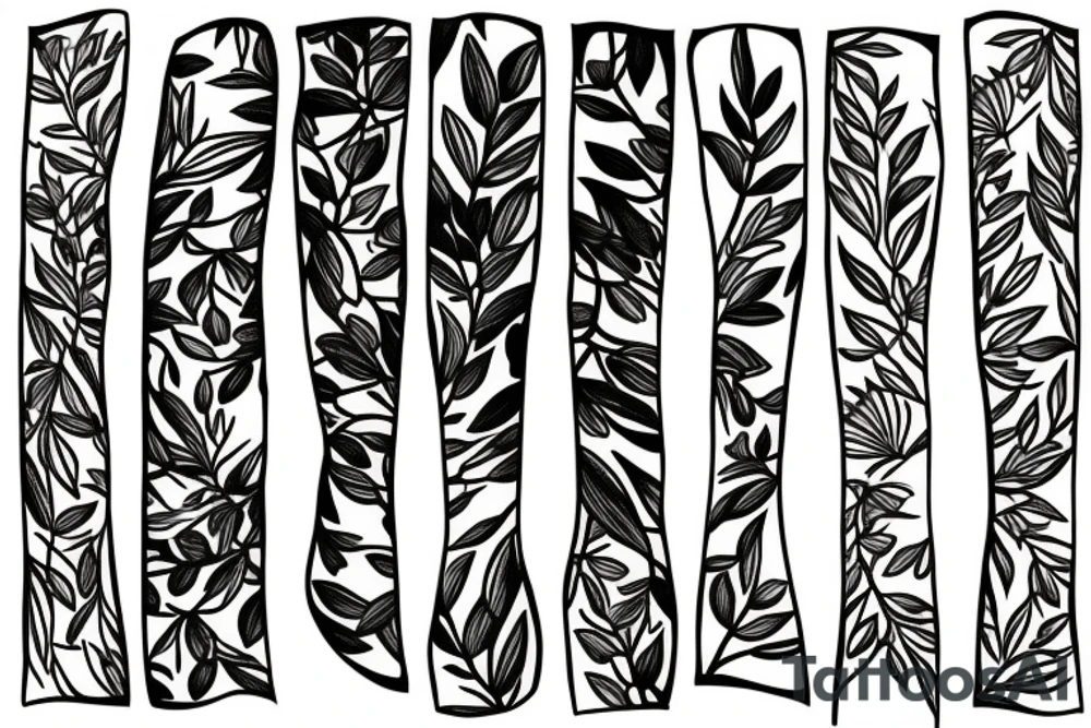 olive branch tattoo idea