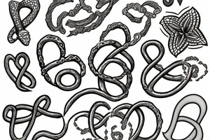 pretzel tattoo idea