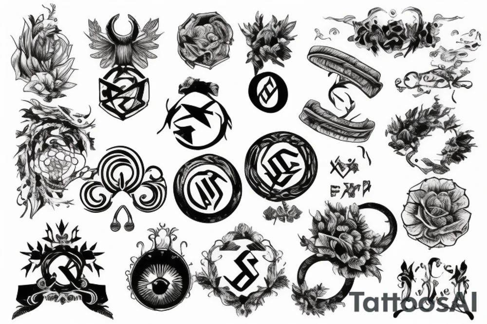 german symbol tattoo idea